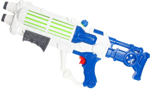 Waterpistool space met pomp - wit, 49cm