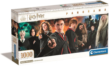 Clementoni - puzzel - 1000 stukjes - harry potter - puzzel voor volwassenen - panorama