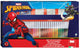 Multiprint kleurset spider-man 41-delig blauw