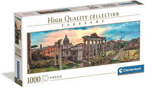 Clementoni legpuzzel twilight over the eternal empire - puzzel 1000 stukjes - high quality collection panorama puzzels en legpuzzels voor volwassenen