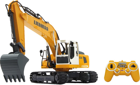 Jamara graafmachine liebherr r936 1:20 geel 2,4ghz