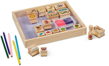 Melissa doug – stempelset – sprookjestuin