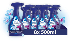 Febreze ambi pur textielverfrisser spray - lenor ontwakende lente - 8 x 500ml