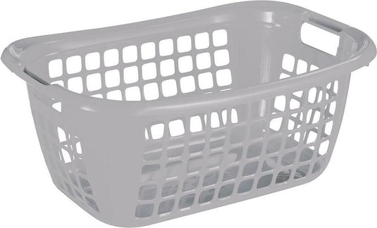 Sunware basic wasmand laag grijs 55x38x22,5cm
