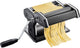 Gefu pasta machine, mat zwart, voor lasagne, tagliatelle en tagliolini, antislip, met tafelklem - | pasta perfetta