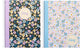 Kangaro spiraalblok - b'log flowers - formaat a5 - met lijn - 2 stuks - an-123890-a