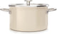 Kitchenaid steel core enamel kookpan 24cm 6l - amandelwit - inductie - pfas-vrij