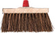 Talen tools - bezem - natuurvezel - met dul - 28 cm