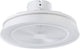 Eglo vallonia plafondventilator met lamp - ø 48 cm - 3 snelheden - instelbaar wit licht - rgb - dimbaar - dc energy saving - wit