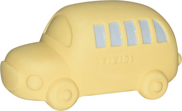 Tikiri vroom vroom friends - bus - natuurlijk rubber - met belletje - 0 jaar