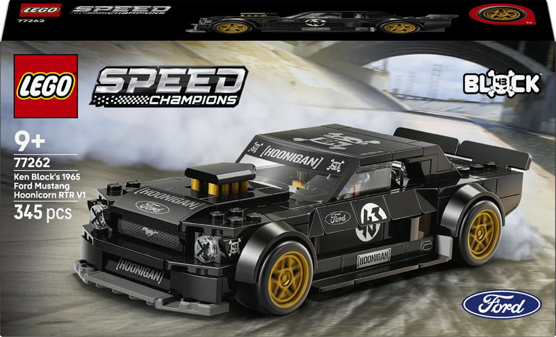 Chargez l'image dans la visionneuse de la galerie, Lego speed champions ken blocks '65 ford mustang hoonicorn v1 auto bouwpakket voor kinderen 77262
