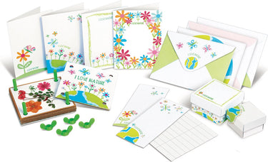 4m knutselen - bloemenpers - creatief speelgoed - hobbypakket bloemen - green creativity - 5+