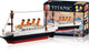Sluban titanic bouwspeelgoed kinderen vanaf 6 jaar – constructiespeelgoed modelbouw – bouwdoos met 194 bouwstenen – m38-b0576