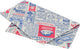 Trixie kattenspeeltje - krant met catnip blauw wit - ritselend polyester 25x18 cm