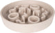 District 70 bamboo slowfeeder - stijlvolle anti-schrok voerbak voor katten – merengue - ø13 cm - merengue ø13 cm