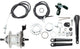 Versnellingsnaaf 3 speed Sturmey Archer Summit X-RD3 trommelrem - high polish aluminium