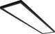 Briloner tava - led plafonniere - plafondlamp met indirect licht - neutraal wit licht - 98cm - zwart