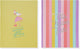 Kangaro schriften - beach happy - a5 - lijn - 4 stuks - k-pm310001