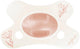 Difrax natural fopspeen - 0-6 mnd - dusty pink heart