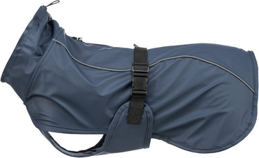 Trixie be nordic regenjas voor honden - husum blauw - ruglengte 50 cm - xl