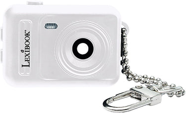 Lexibook sleutelhanger miniatuur digitale camera wit met ingebouwd flashgeheugen