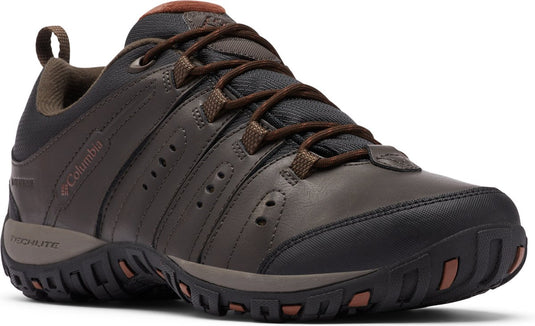 Columbia woodburnâ„¢ ii waterproof men's wandelschoenen - cordovan, cinnamon - maat 44