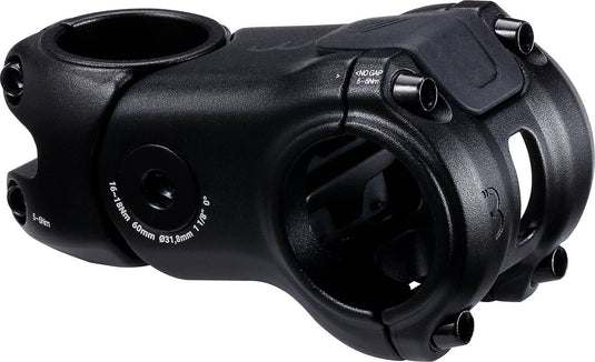 Bbb cycling actionstem - verende stuurpen racefiets, gravelbike e-bike - 31.8mm - verstelbaar 0° tot +3,5° - hoge schokabsorptie - verschillende rijposities - lengte: 70mm - bhs-52