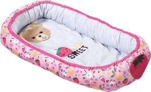 Baby born babynest - roze - voor 36 en 43 cm