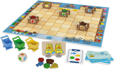 Trefl mini market spel met houten boodschappen