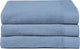 Seahorse pure - handdoek - 60x110 cm - set van 3 - denim
