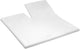 Cinderella - weekend - topper hoeslaken met split - 180x200 cm - tot 15 cm matrashoogte - 100% katoen - wit