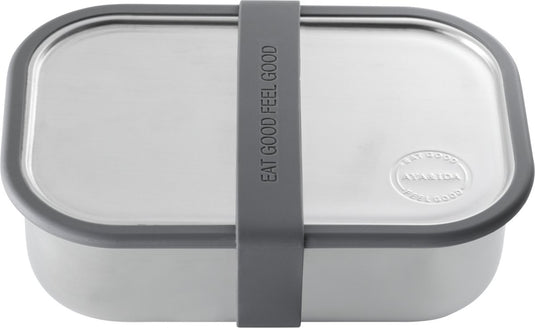 Aya ida aya ida - lunch box - opbergdoos - meenemen - brood - 1000ml - dark grey