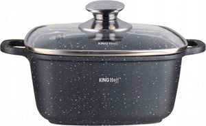 Kinghoff 1605 - braadpan - vierkant - 28 cm - 6.5 liter