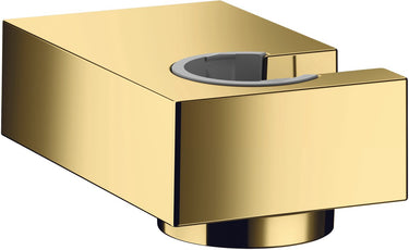 Hansgrohe porter e wandhouder metaal, m. vaste bevestigingspositie polished gold