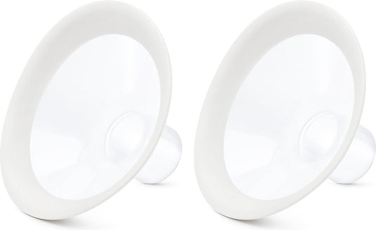 Medela personal fit flex borstschild met zachte rand - 2 stuks - maat m - 24 mm