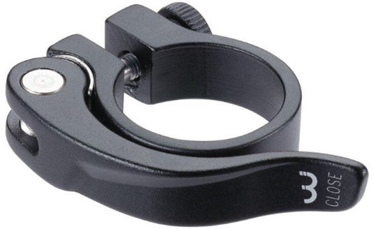 Bbb cycling smoothlever zadelpenklem met snelspanner - ø 34.9 mm - quick release - aluminium - bsp-87