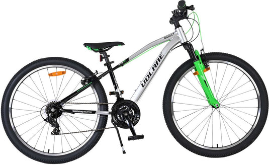Volare boost kinderfiets - 26 inch - zilver groen - 21 speed