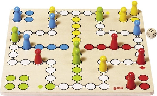 Goki houten ludo