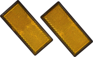 Carpoint reflector oranje 86x40mm - 2 stuks