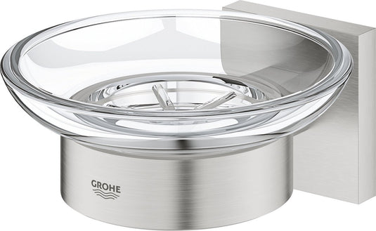 Grohe start cube zeepschaal met houder - supersteel (rvs look) 41096dc0