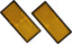 Carpoint reflector oranje 86x40mm - 2 stuks