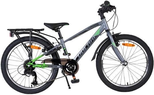 Volare explorer kinderfiets - jongens - 20 inch - donkergrijs - 7 versnellingen