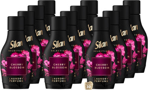 Silan wasverzachter - floral essences - cherry blossom 540ml - 12x 30 wasbeurten - voordeelverpakking
