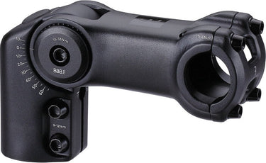 Bbb cycling stuurpen verstelbaar 100mm - verstelbare stuurpen racefiets, e-bike mtb - 25.4mm stuurpenverlenger - -40° +60° hoek - highfix - zwart - bhs-34