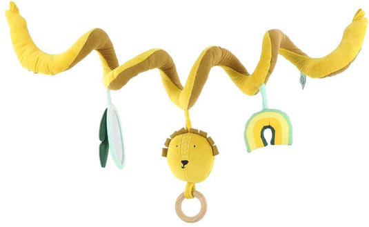 Trixie activiteitenspiraal baby speelgoed - mr. lion multicolor pluche.