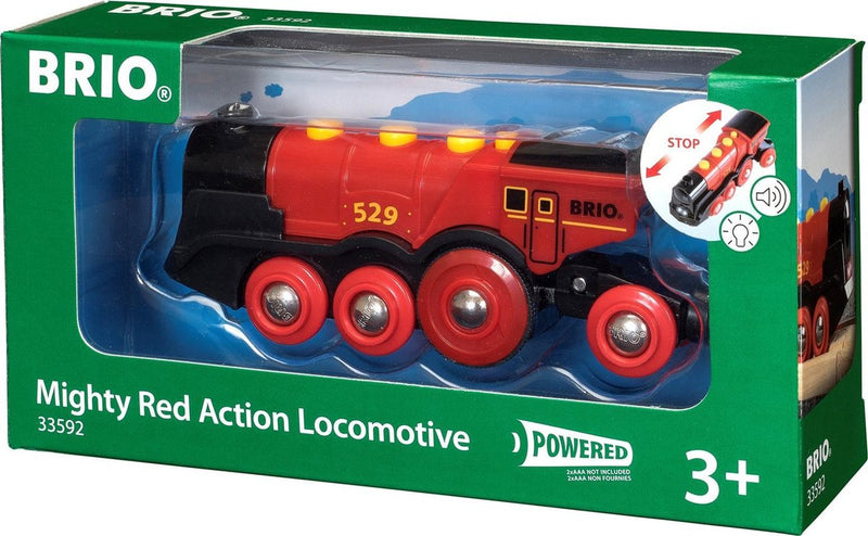 Chargez l'image dans la visionneuse de la galerie, Brio rode locomotief op batterijen
