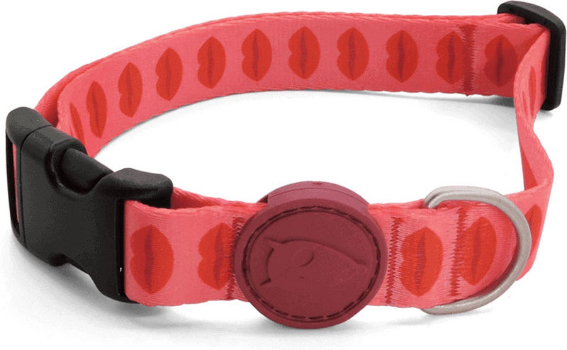 Afbeelding laden in galerijviewer, Morso halsband gerecycled lipstick roze
