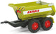 Rolly toys rollyhalfpipe trailer claas