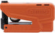 Abus motorslot schijfremslot met alarm - granit™ detecto xplus 8077 2.0 - security level 18 - oranje - geschikt voor motoren - scooters