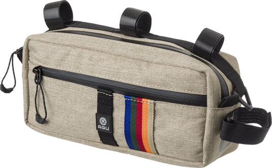 Agu bikepacking bar bag stuurtas venture - vintage - 2l - waterafstotend, reflecterend, eenvoudige montage, 100% gerecycled polyester